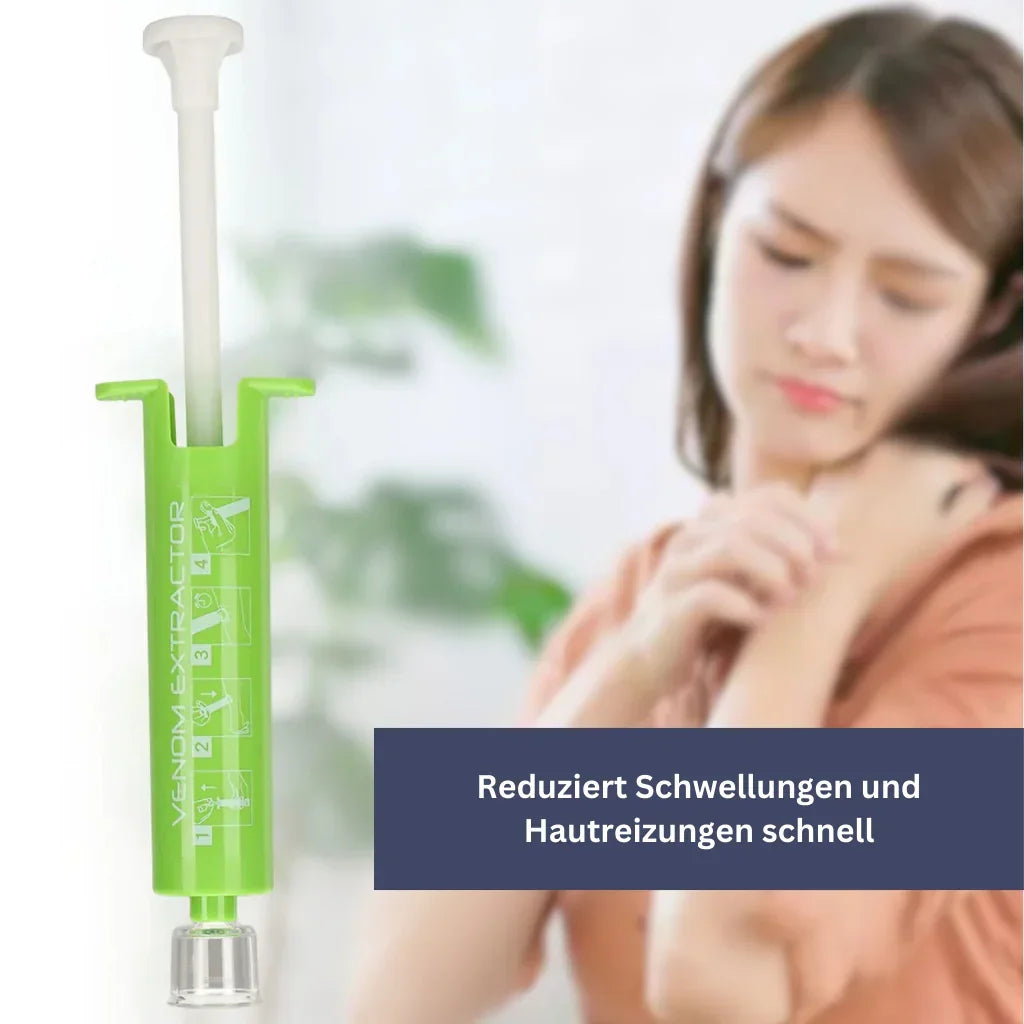 VenomExtractor - Unterdruckpumpe für Insektenbisse
