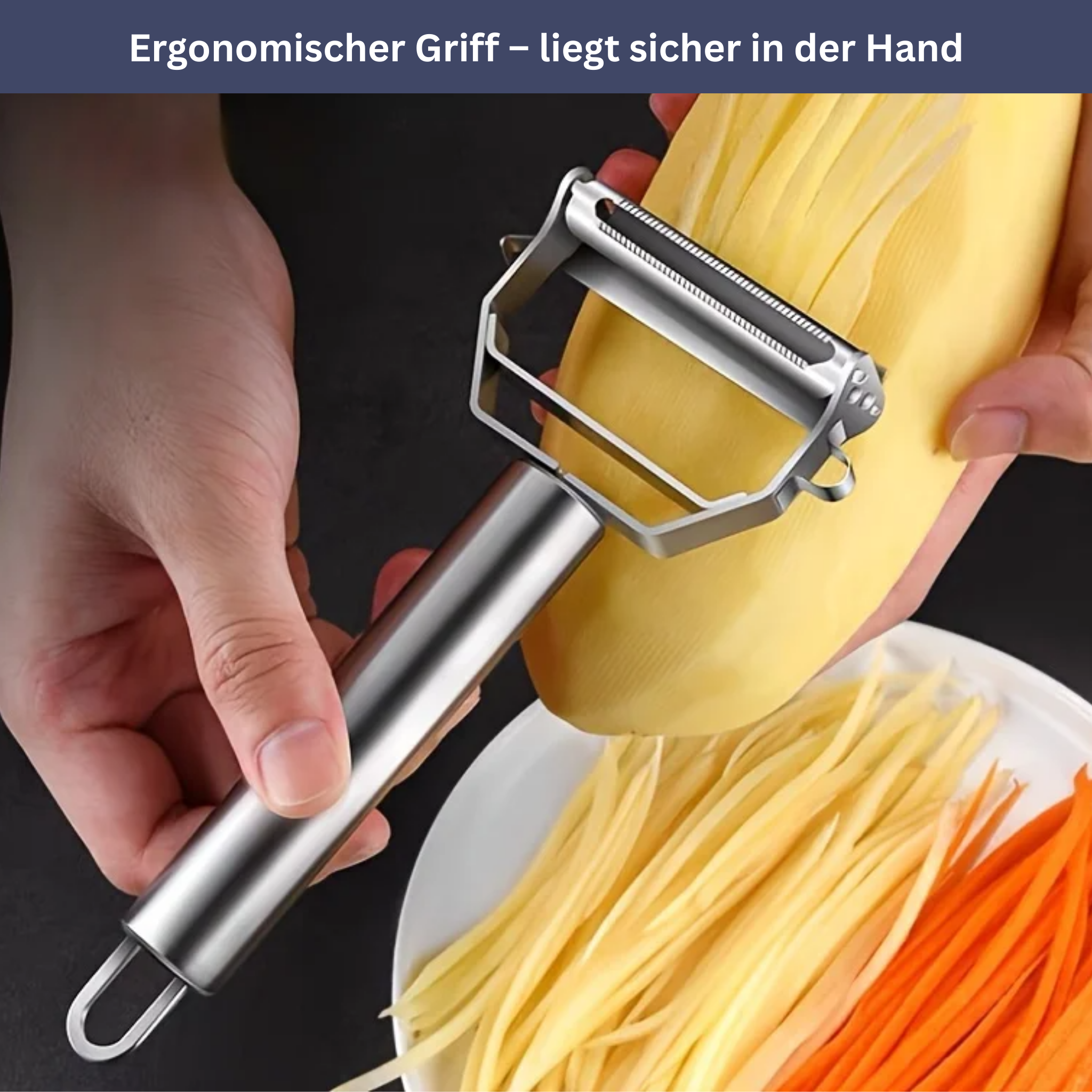 VeggieMaster- Multifunktionaler Gemüse Schäler