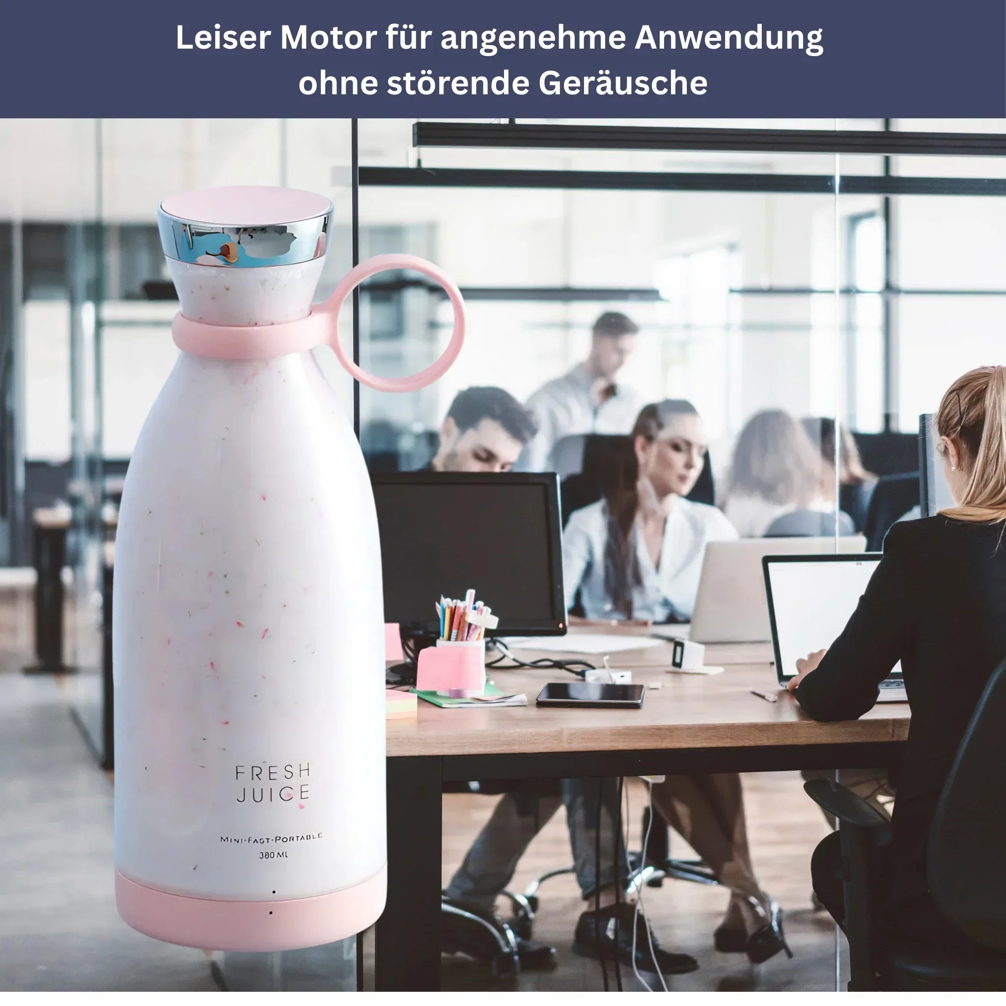 Elektrischer Mini-Mixer für Saft & Smoothie