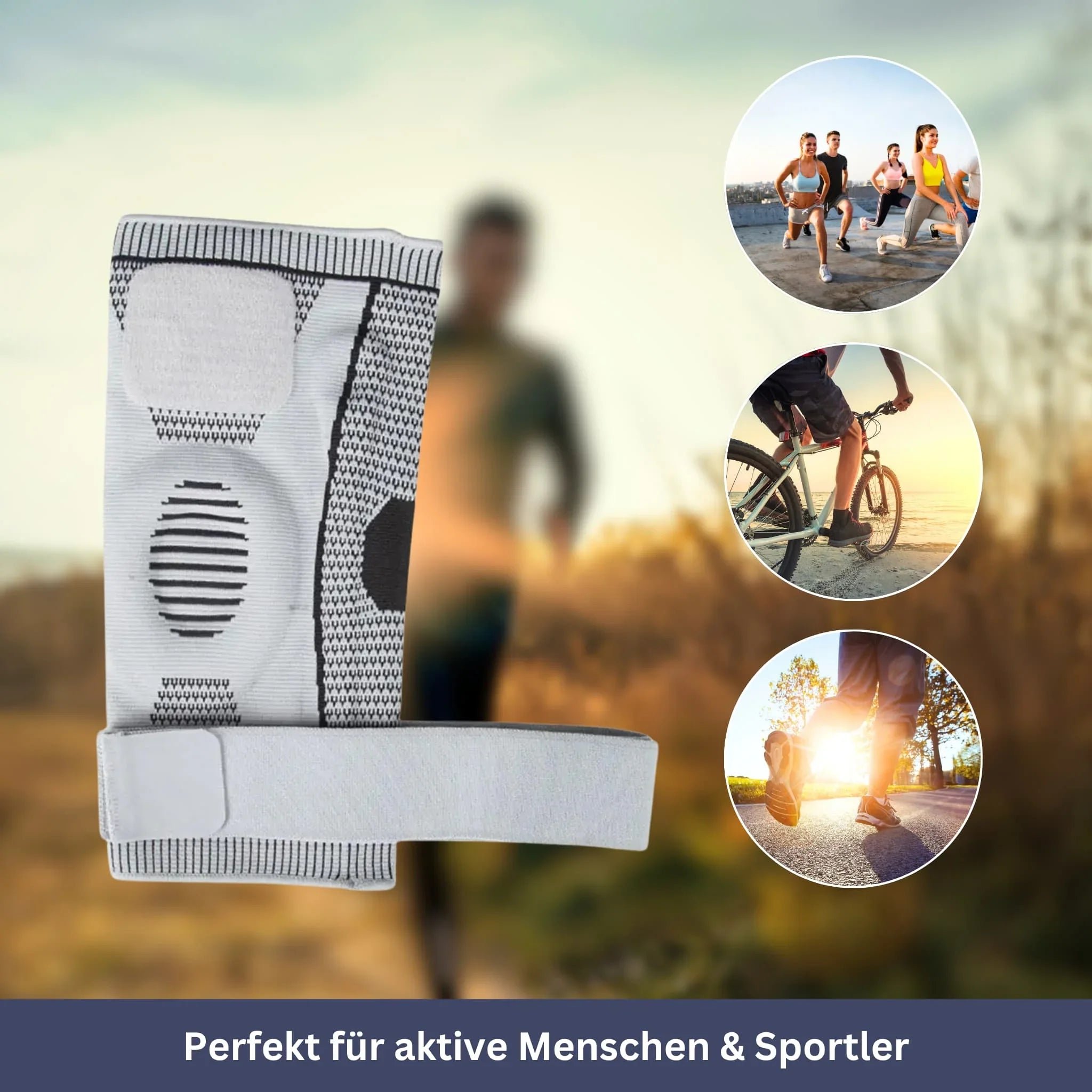 Orthopädische Kniebandage – Balance