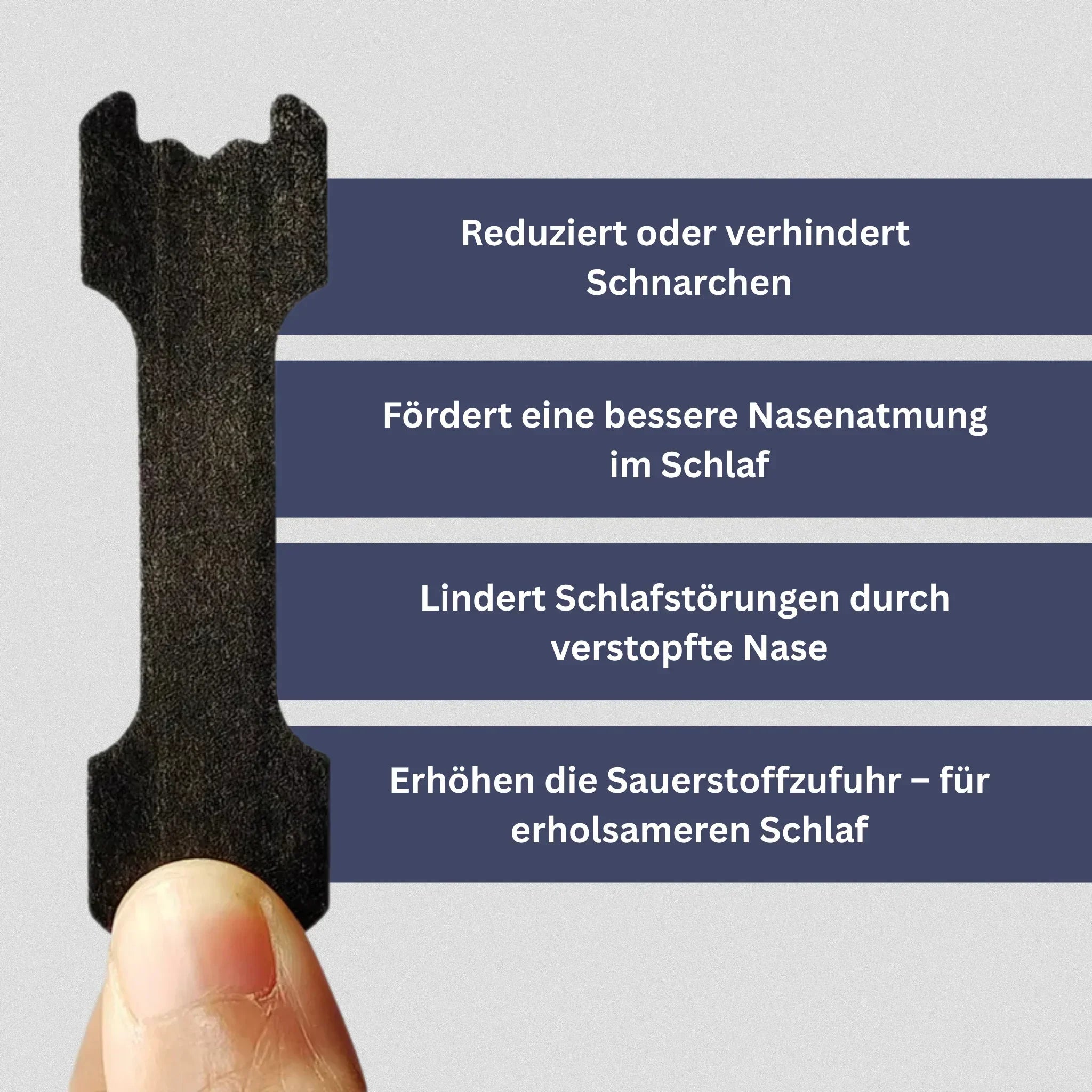 Nasen-Tapes zur Atemverbesserung