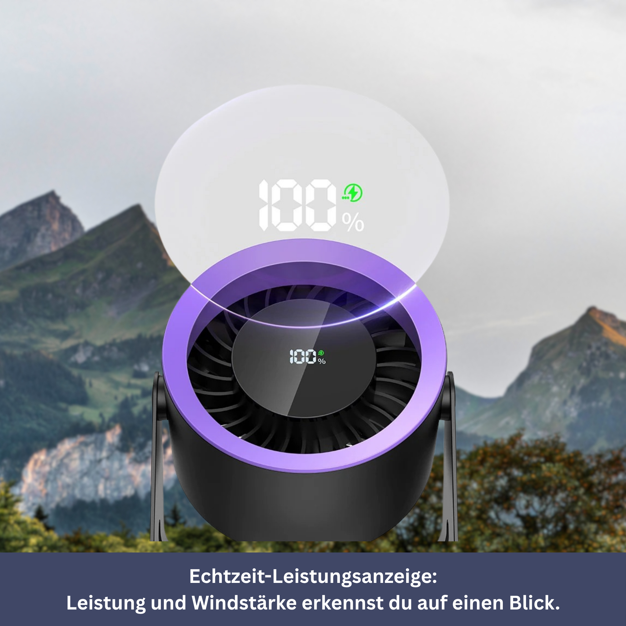 3-in-1 Fan with Swivel Function