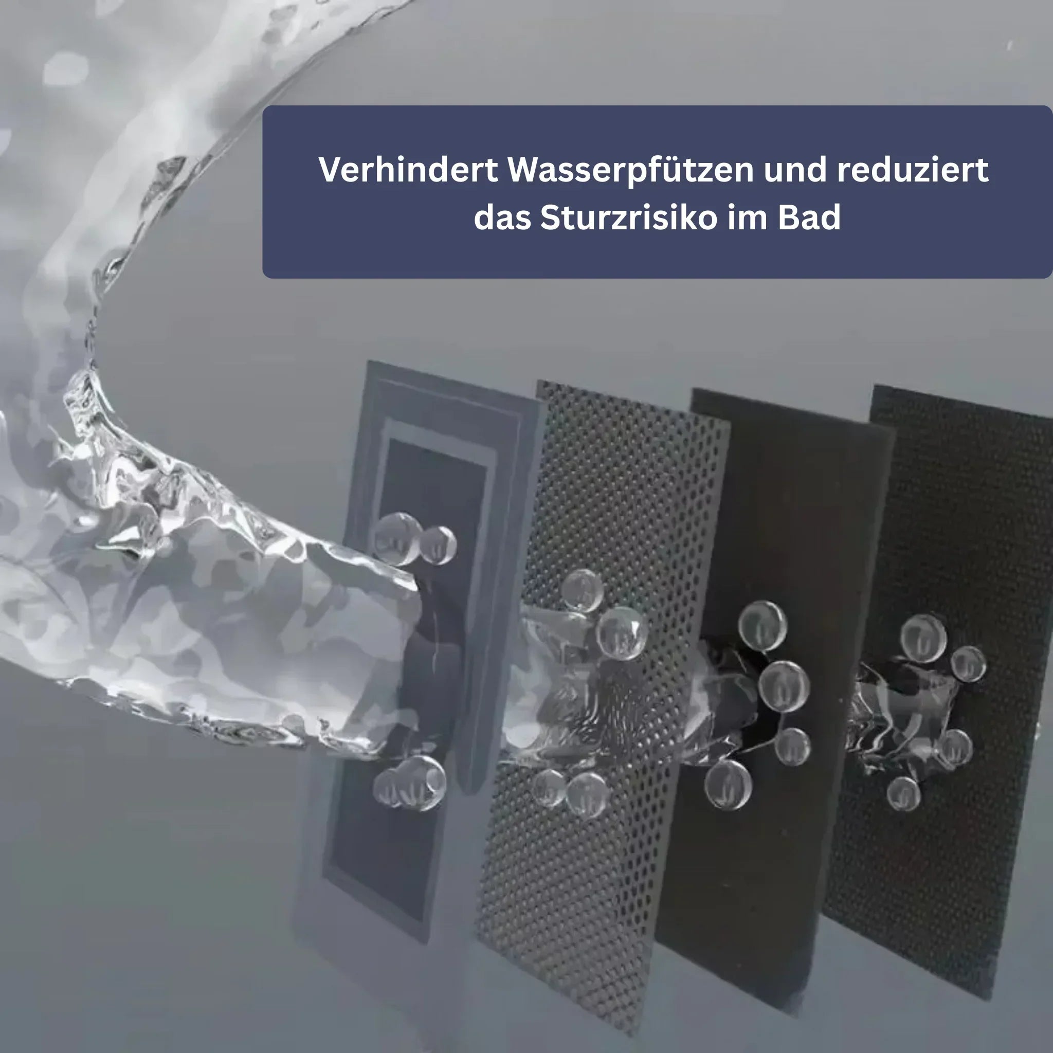 QuickMat - Die hygienische Schnelltrocken-Badematte