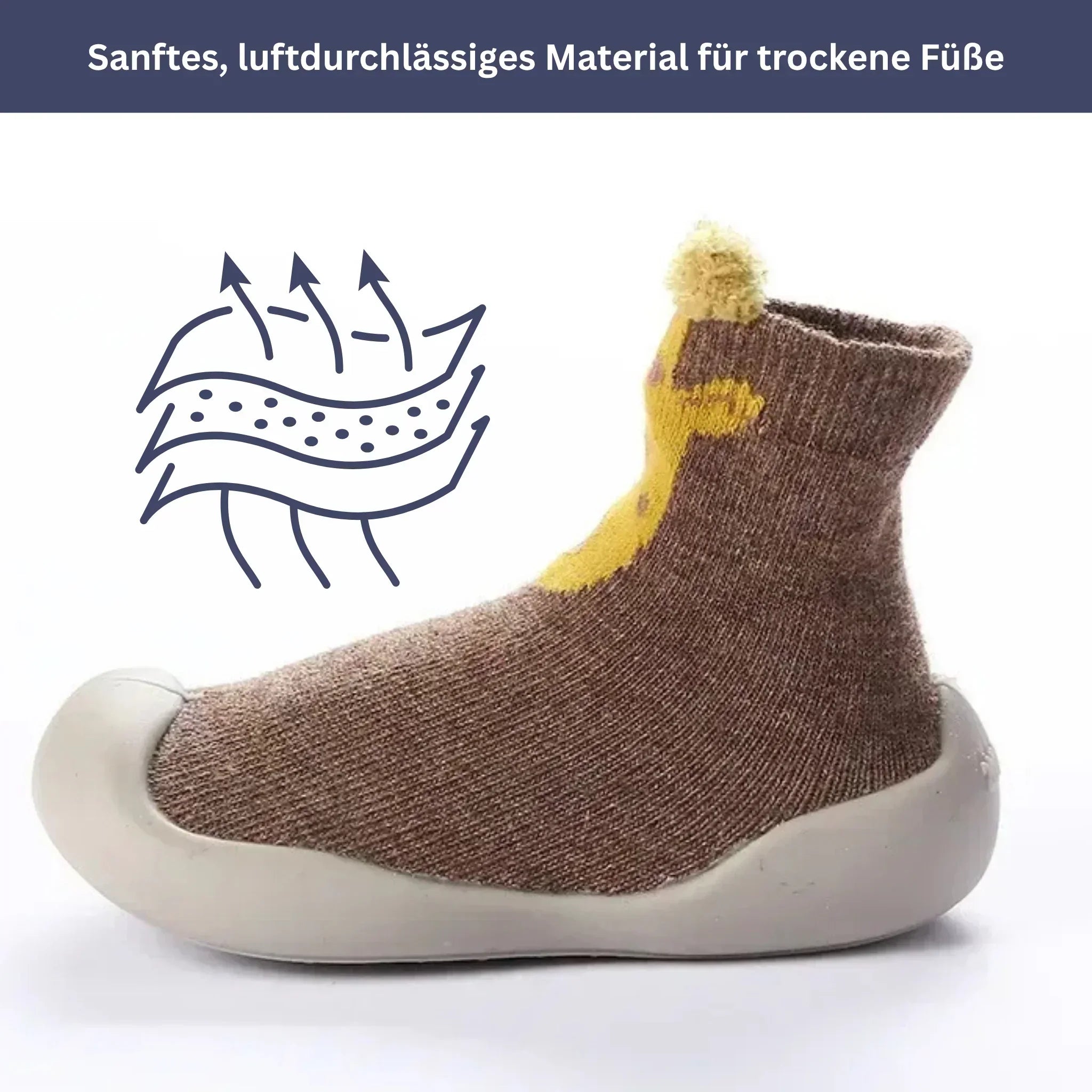 MiniSteps - Rutschfeste Bodenschuhe für kleine Entdecker