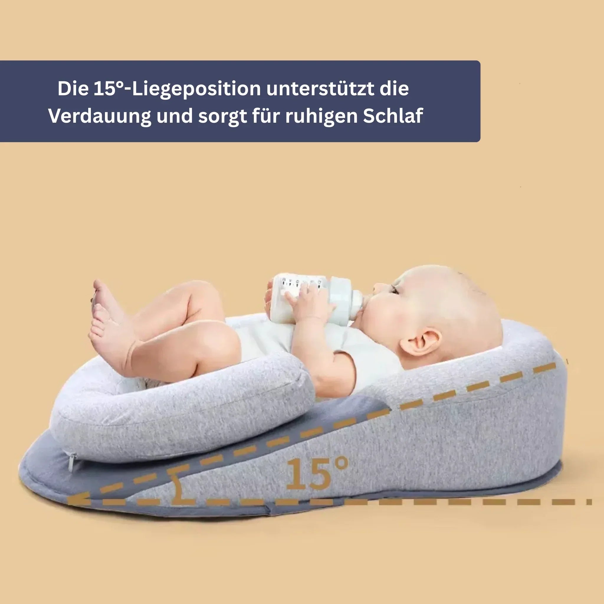 SleepyCare - Orthopädisches Babybett