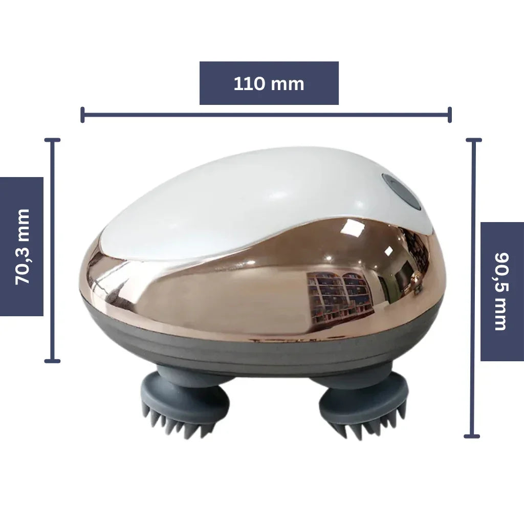 Massagegerät für Kopfmassage und Nackenmassage