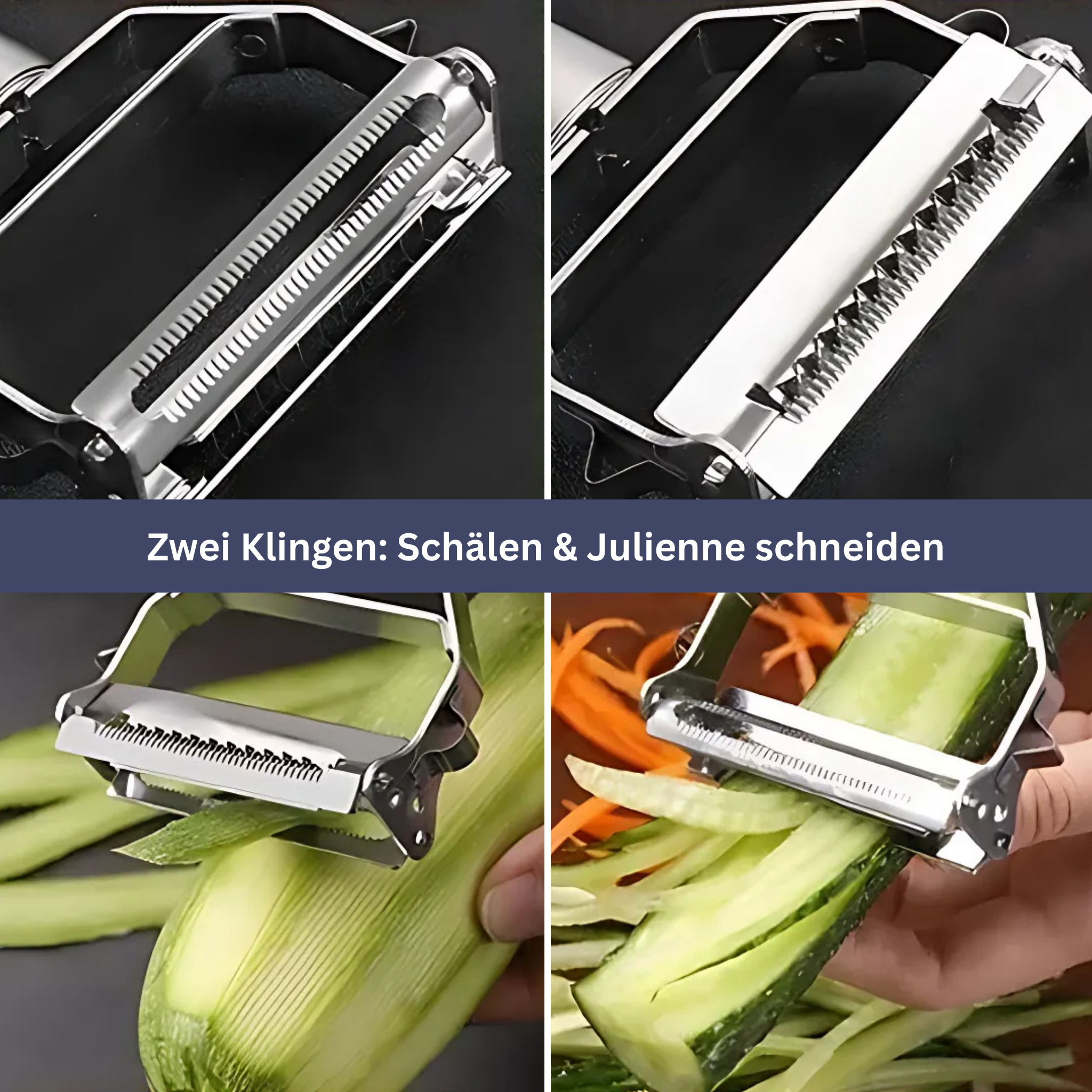VeggieMaster- Multifunktionaler Gemüse Schäler
