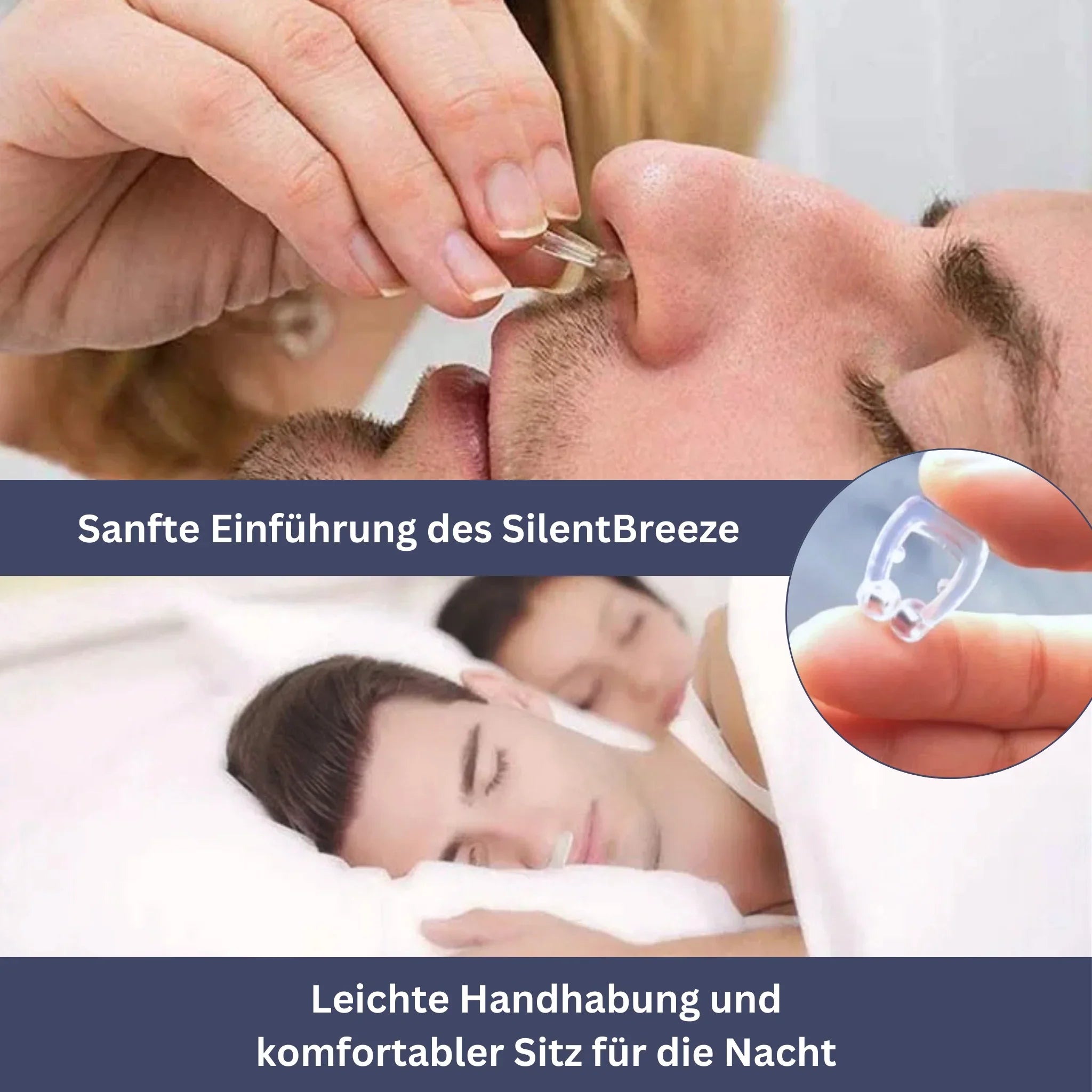 SilentBreeze - Magnetischer Schnarchstopper