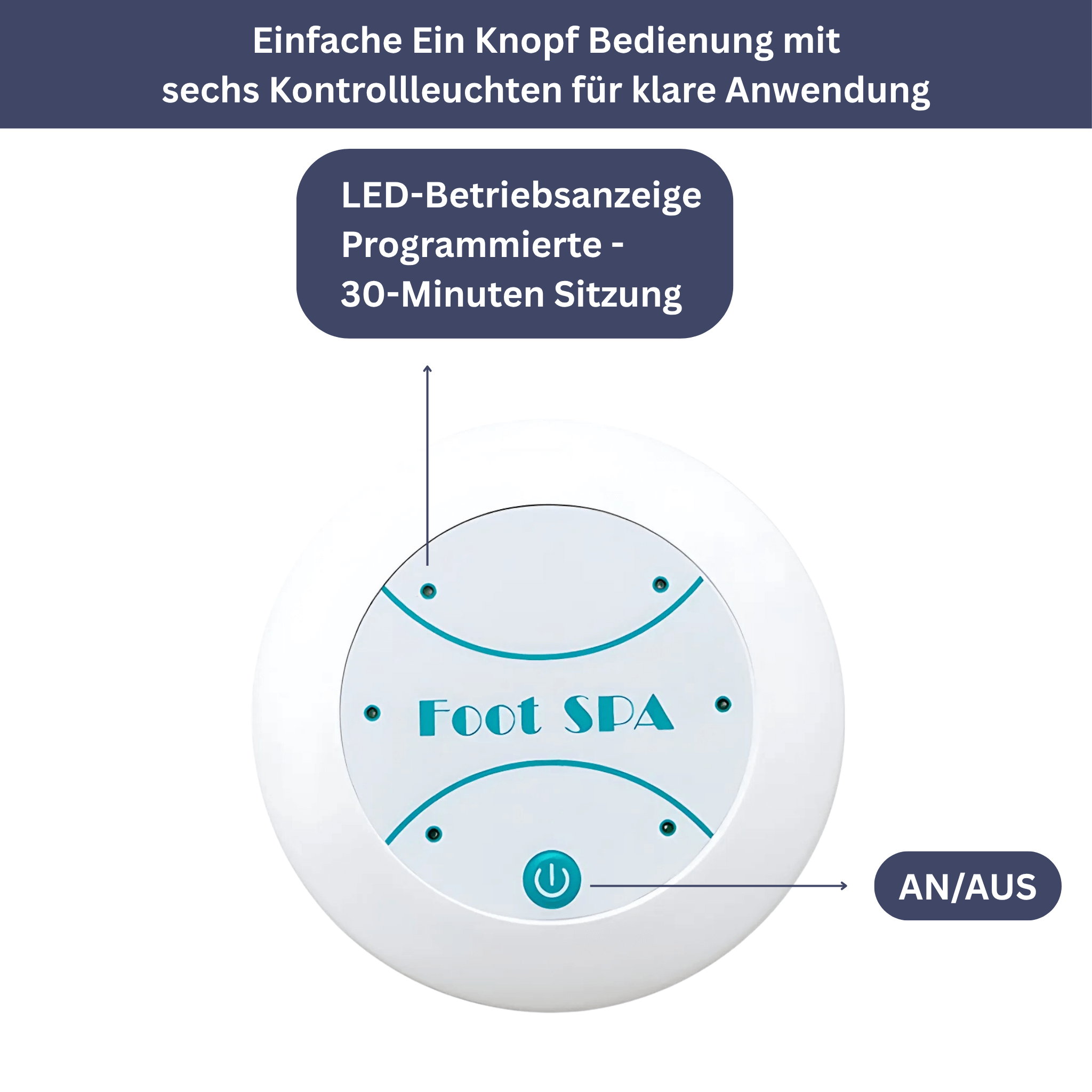 PureStep – Dein mobiles Detox-Fußbad für zu Hause
