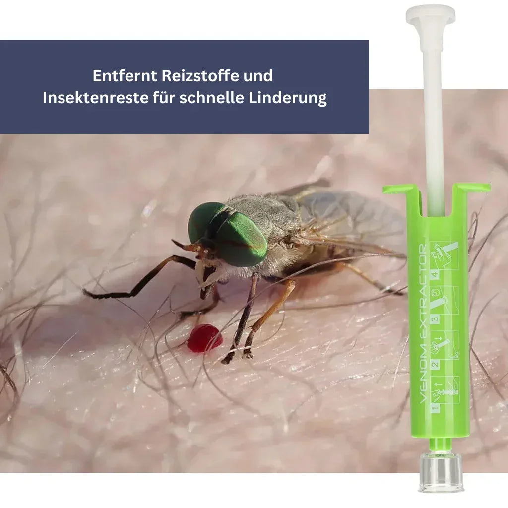 VenomExtractor - Unterdruckpumpe für Insektenbisse
