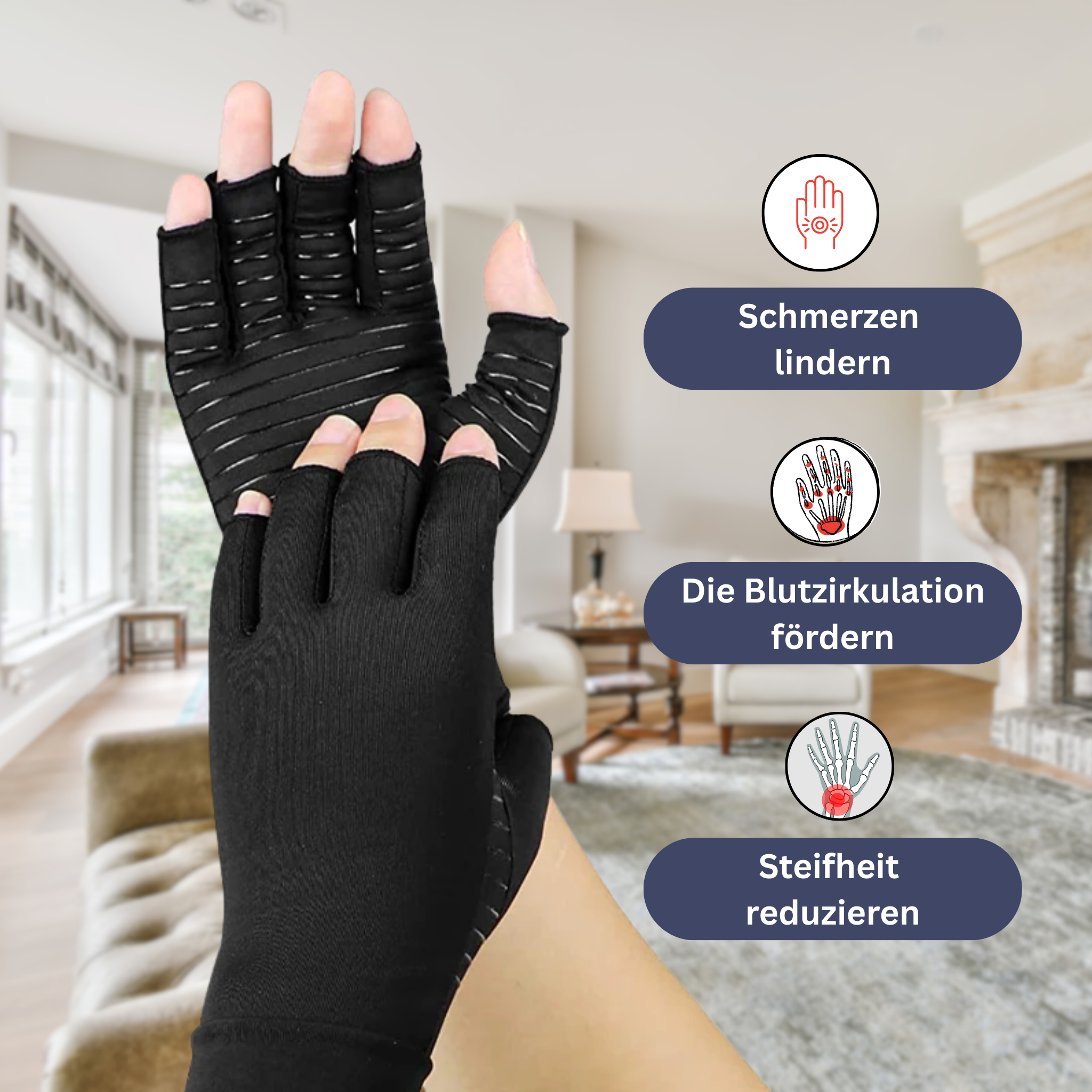 ArthroFit Kompressionshandschuhe