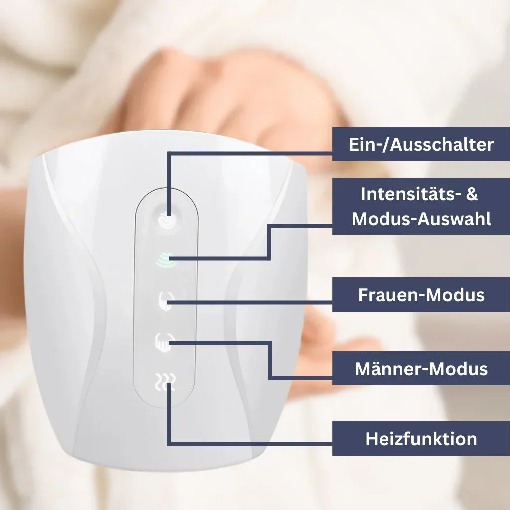 Handmassagegerät für therapeutische Schmerzlinderung