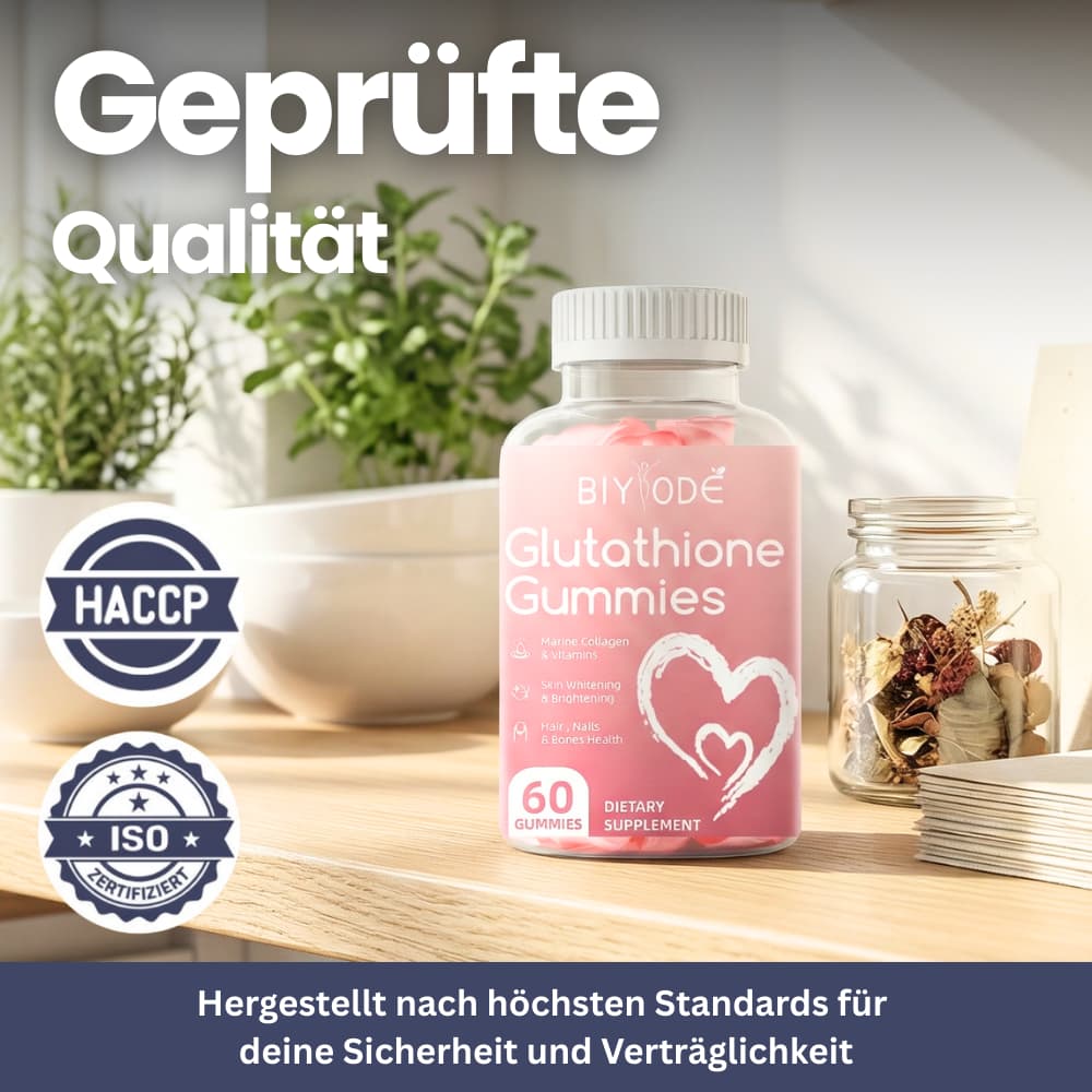 Hautpflege Gummies – Glutathion & Vitamine
