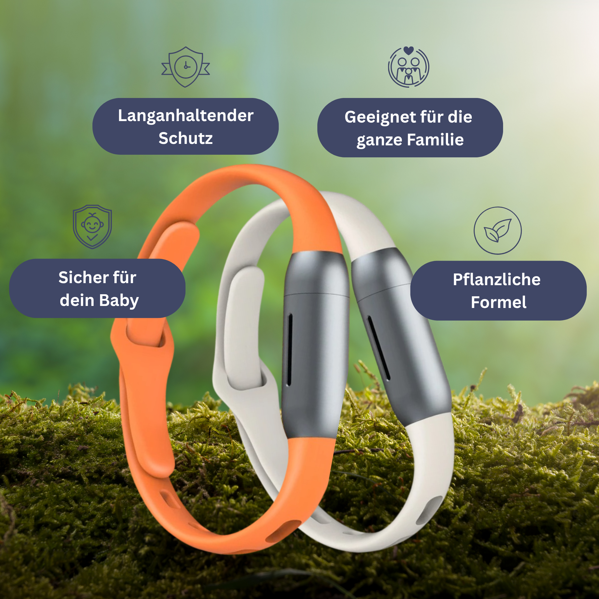 InsectShield silicone bracelet