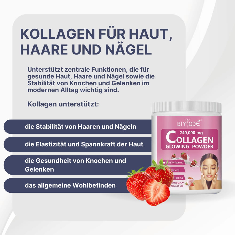 Kollagen-Glutathion Pulver