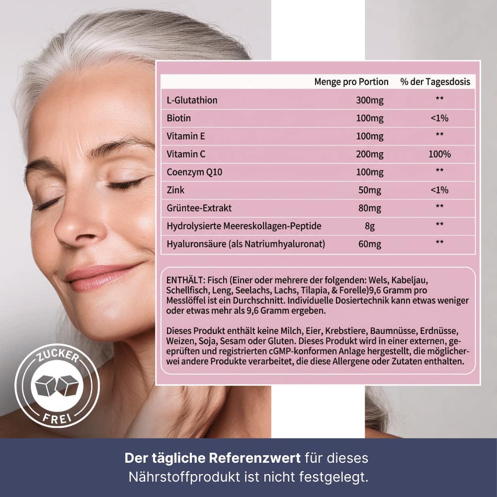 Kollagen-Glutathion Pulver