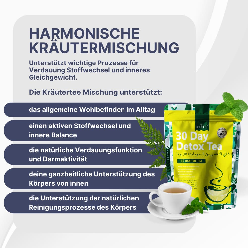 Herbal Tea Blend with Green Tea, Cassia Seeds & Lemongrass