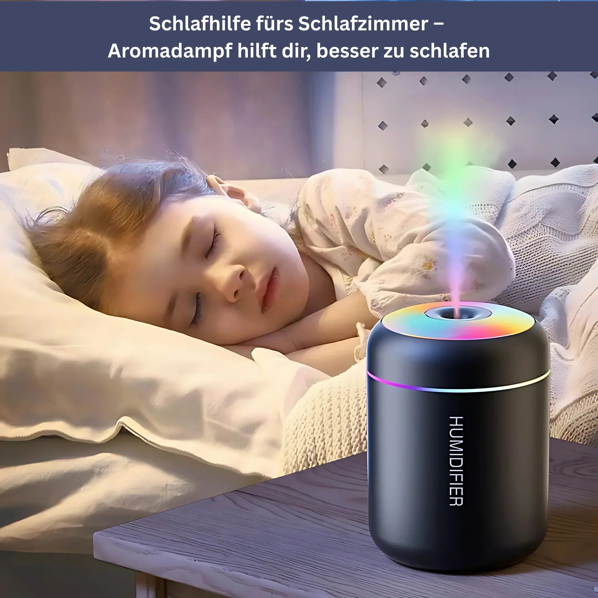 Mini Aroma Diffuser & Air Purifier