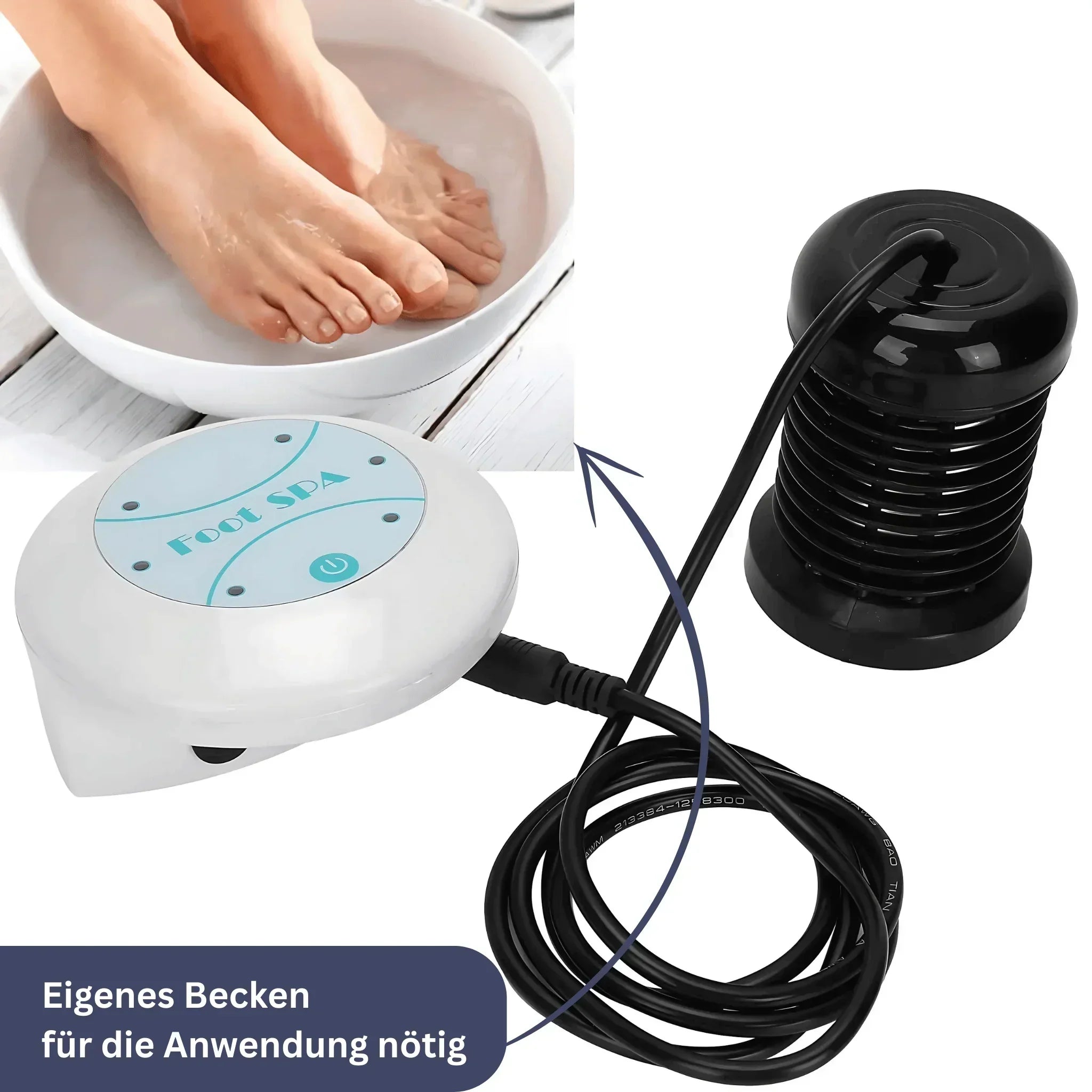 PureStep – Dein mobiles Detox-Fußbad für zu Hause
