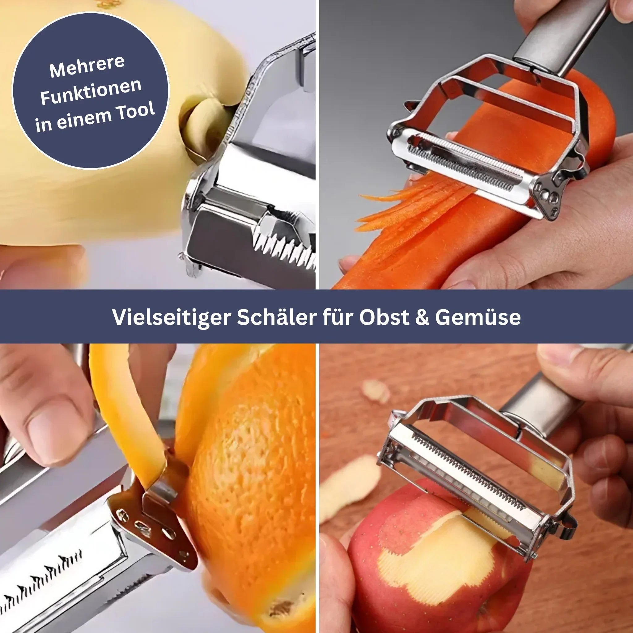 VeggieMaster- Multifunktionaler Gemüse Schäler