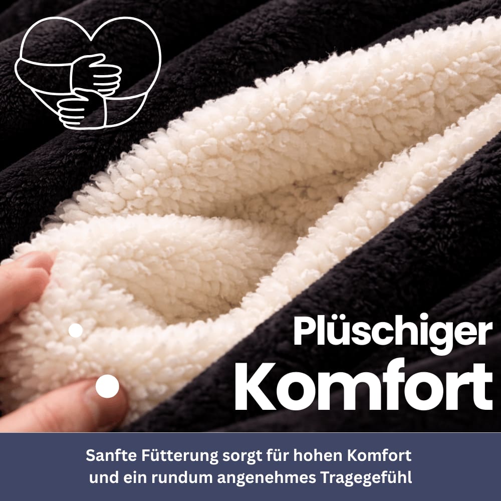 WärmeWunder – Hoodie Decke mit Ärmeln