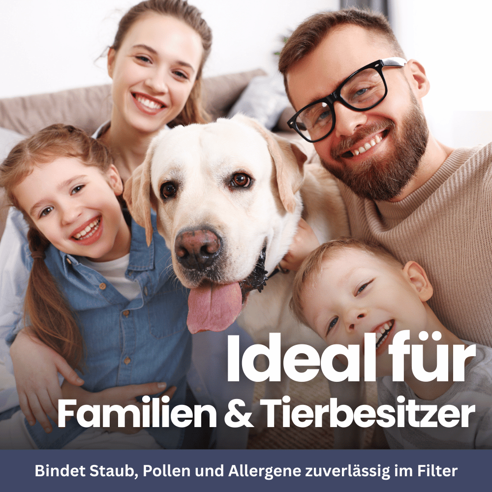 CleanJet HEPA Ersatzfilter – 4er Pack