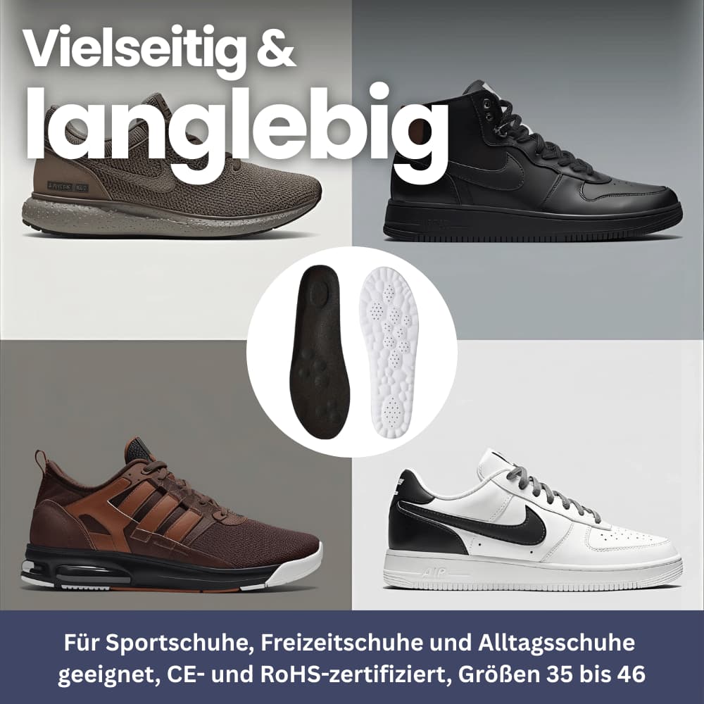 CloudWalk – Ultraweiche Komfort-Einlegesohle