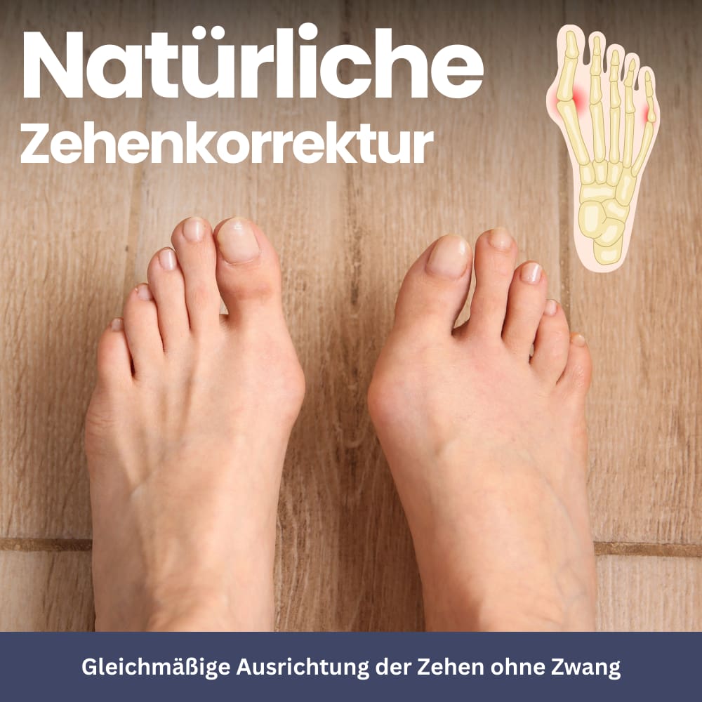 RelaxToe – Zehenspreizer gegen Ballenzeh & Plantarfasziitis