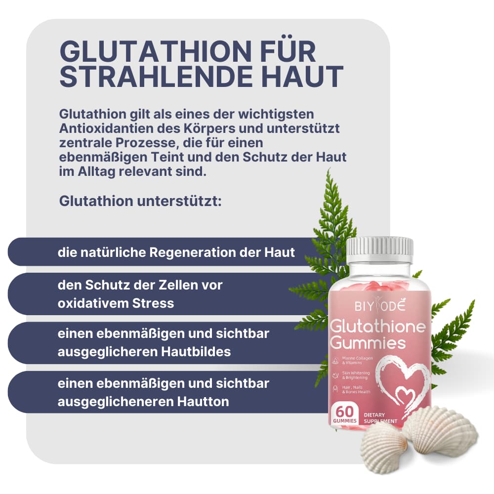 Hautpflege Gummies – Glutathion & Vitamine