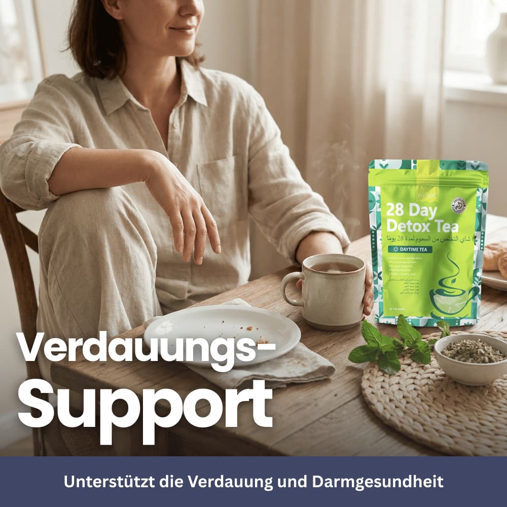 Kräutertee-Mischung mit Grüntee, Ingwer & Zitronengras