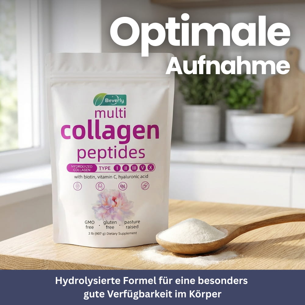 Multi-Collagen Peptide Powder for Skin, Hair & Nails