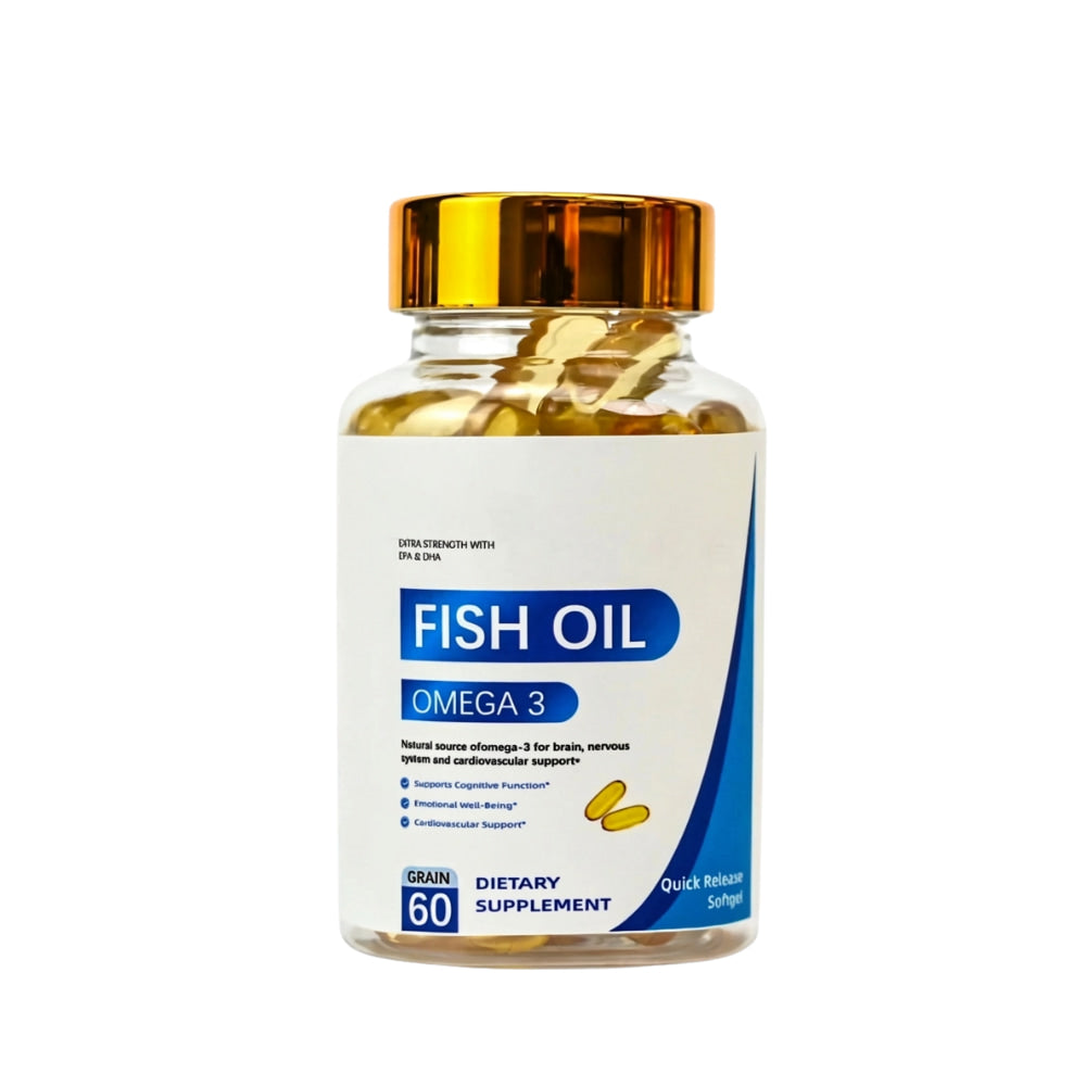 Omega-3 Fish Oil Softgel Capsules