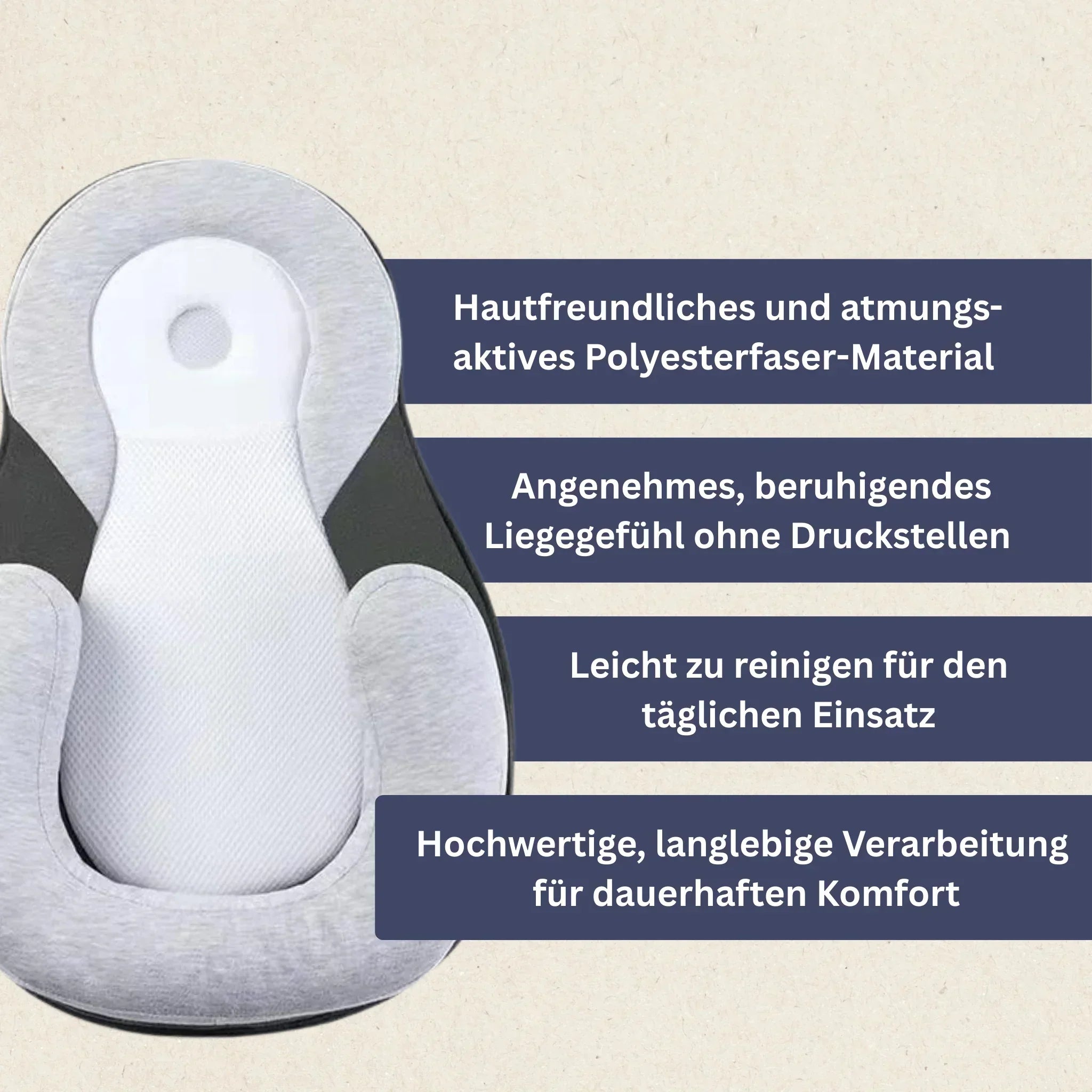 SleepyCare - Orthopädisches Babybett