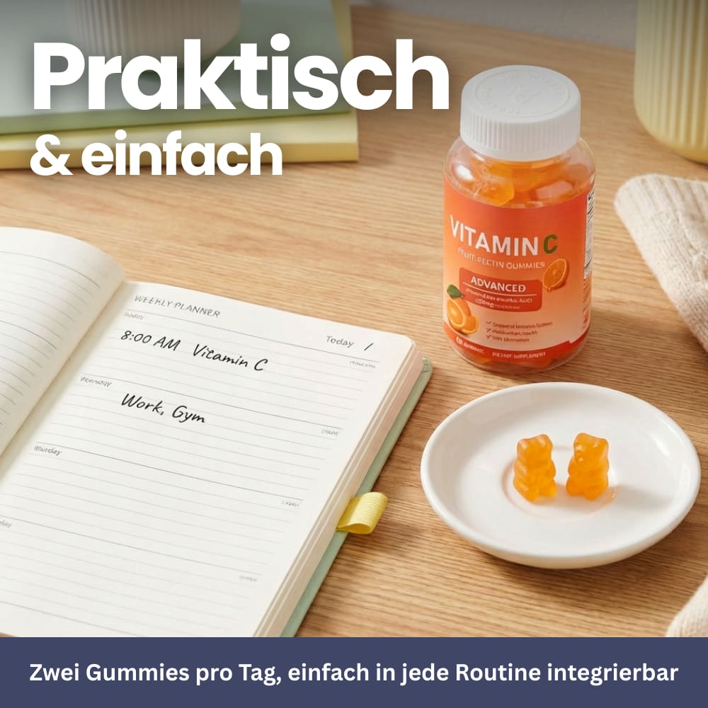 Vitamin C Gummies – Immunsystem & Zellschutz