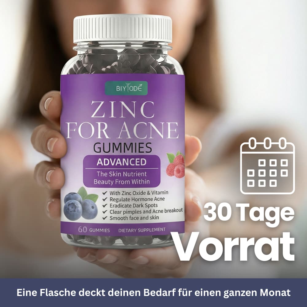 Zink + Vitamin C Gummies – Für Haut & Immunsystem